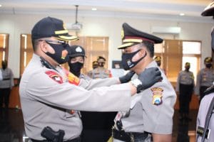 Sertijab di Polresta Malang Kota, Kompol Yudi Ento Handoyo Jabat Kasat Intelkam Gantikan Kompol Sutiono