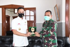Staf Ahli Kemenkopolhukam RI Kunjungi Korem 083/Bdj