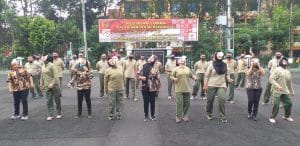Kodim 0818 Meriahkan HUT RI ke-75 dengan Perlombaan Sederhana Sesuai Protokol Kesehatan Covid-19