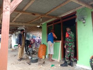 Koramil 0818/31 Gedangan bersama Warga Antusias Sukseskan Program Rutilahu TA. 2020