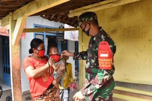 Dandim 0818 Kembali Ingatkan Warga Tentang Pentinggnya Memakai Masker