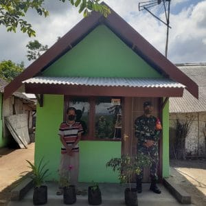 Koramil 0818/19 Gondanglegi Rampungkan Rehab Rutilahu