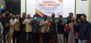 Danramil 0818/07 Pakisaji dan Muspika Hadiri Rapat Rekapitulasi Verifikasi Faktual Calon Perseorangan