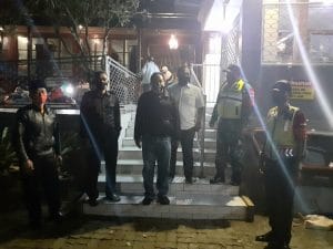 Sinergitas Tiga Pilar, Babinsa Koramil 0818/32 Wonosari Gelar Patroli Bersama di Wisata Ritual Pesarean Gunung Kawi