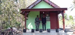 Program Rutilahu Koramil 0818/13 Kalipare, Sulap Rumah Warga Menjadi Layak Huni