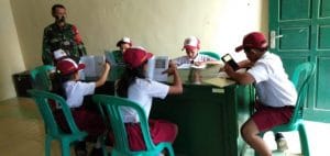 Posramil 0818/06 Kromengan Sediakan Wifi Gratis Bagi Siswa – siswi yang Mengikuti Pembelajaran Online