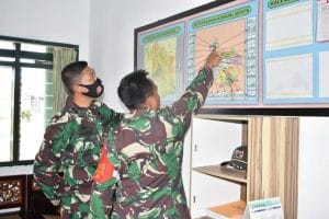 Kunjungi Koramil Bululawang, Dandim 0818 Sampaikan Tiga Pesan