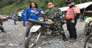 Dankodiklat Uji Adrenalin di Jalur Offroad Sungai Nggesikan