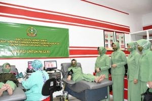 Darah Tentara untuk Rakyat, Korem 083/Bdj Gelar Baksos Donor Darah