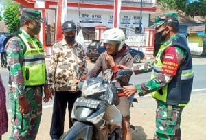 Tim GTPP Covid-19 Wilayah Turen Gelar Operasi Gabungan di Desa Tanggung