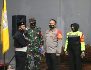 Kapolres Malang Pantau Langsung Giat Pengesahan Warga TK 1 PSHT Cabang Malang Raya