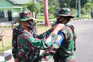 Korem 083/Bdj Gelar UST Kompi Yonif 527/ Baladibya Yudha