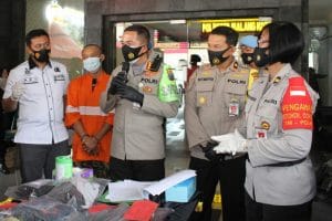 Polresta Malang Kota Ungkap Kasus Pembunuhan Cleaning Service Bengkel AC