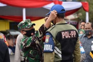 400 Personel Gabungan Ikuti Deklarasi Penerapan Protokol Kesehatan di Pilkada Serentak