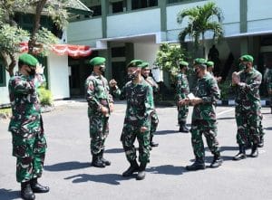 Sebanyak 16 Personel Korem 083/Bdj Naik Pangkat, Tepat di Hari Kesaktian Pancasila