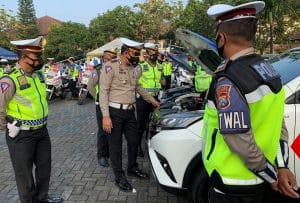 Jelang Operasi Zebra Semeru Tahun 2020, Kasat Lantas Polres Malang Cek Kondisi Kendaraan Operasional