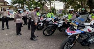 Kasat Lantas Polres Batu Cek Kondisi Kendaraan Dinas