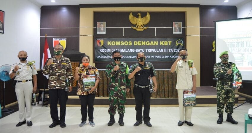 Adanya Pandemi Covid-19, Kodim 0818 Berikan Wasbang ke KBT