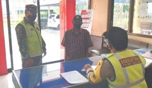 Koramil 0818/14 Gelar Operasi Yustisi Pencegahan Covid-19