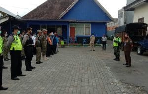 Di Hari Minggu, Koramil 0818/01 Pujon Tetap Gelar Operasi Yustisi