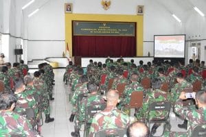 150 Prajurit Korem 083/Bdj Dibekali Tentang Kontra Radikal