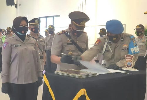 Mantan Kasat Lantas Polresta Malang Kota Kini Jabat Kasat Lantas Polres Malang