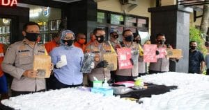 Polresta Malang Kota Berhasil Sita Narkotika Senilai Rp 1 Miliar