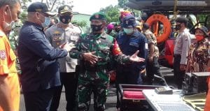 Kodim 0818 Gelar Apel Kesiapsiagaan Penanggulangan Bencana Hidrometeorologi