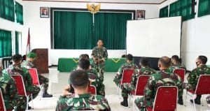 Kasrem 083/Bdj Berikan Arahan Abit Diktukba Reguler 2020