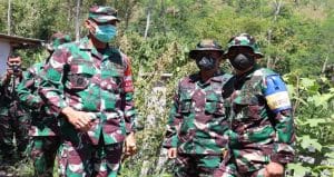 Danrem 083/Bdj Tinjau Latgulbencal di Wilayah Kodim 0820/Probolinggo