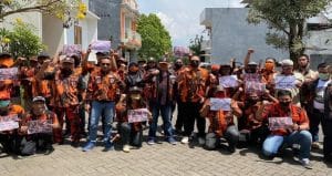 MPC PP Kota Batu Hijaukan Jalan Imam Bonjol