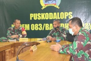 Tim Wasrik Itdam V/Brawijaya Audit Program Kerja dan Anggaran Korem 083/Baladhika Jaya