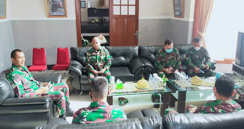 Korem 083/Bdj Kedatangan Tim Wasrik Itjen TNI