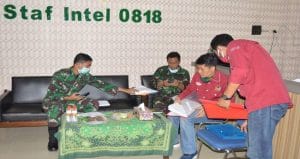 Kodim 0818 Terima Kunjungan dari Sinteldam V/Brawijaya