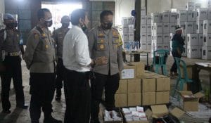 Jelang Pilkada, Kapolres Malang Tinjau Kesiapan Logistik KPU