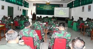 Korem 083/Bdj Gelar Rapat Penyusunan RKA Tahun 2021