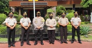 Empat Anggota Polres Malang Dapat Kenaikan Pangkat Pengabdian