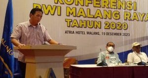 Ketua PWI Jatim Tutup Konferensi PWI Malang Raya
