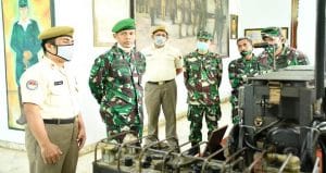 Museum Brawijaya Malang dapat Kunjungan Kadisjarah TNI-AD