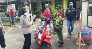 TNI-Polri di Kecamatan Wagir Gelar Patroli Yustisi Pendisiplinan Prokes
