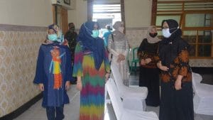 Terkesan Saat di Kodim 0824/Jember, Ketua Persit KCK Korem 083/Bdj Apresiasi Tampilan Organisasi
