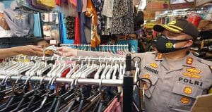 Kapolres Malang Bersama Dandim 0818 Langsung Patroli Prokes Usai Apel PPKM