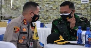 Kapolresta Malang Kota Hadiri Pisah Sambut Dan Wing 2 Lanud Abdulrachman Saleh