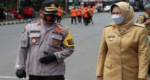 Polres Batu Bersama Forpimda Gelar Apel Persiapan PPKM