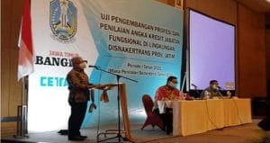 Disnakertrans Jatim Gelar Uji Pengembangan Profesi dan PAK Bagi Pejabat Fungsional