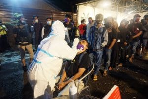 Polres Malang Gelar Swab Antigen Terhadap 71 Pelanggar Prokes
