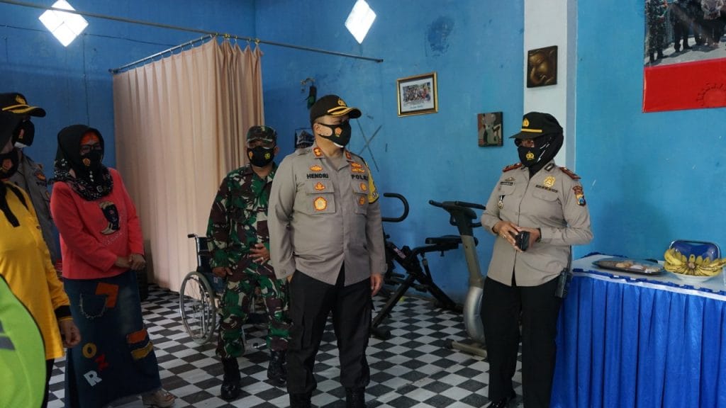 Kapolres Malang, Tinjau 3 Kampung Tangguh Semeru Ditengah Penerapan PPKM Jilid II