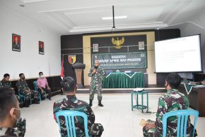 Kodim 0818 Kab Malang-Batu Gelar Binsiap Apwil dan Puanter