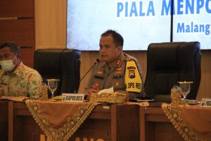 Kapolres Malang Tegaskan, Tidak Ada Nobar Pada Piala Menpora RI 2021