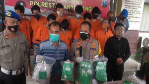 Polresta Ungkap 24 Kasus Narkotika dengan 32 Tersangka